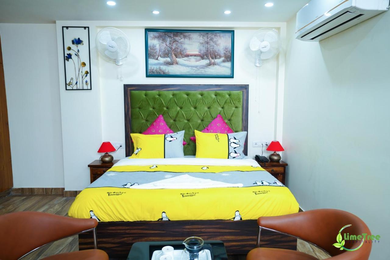 Lime Tree Hotel Near 32Nd Avenue Sector 29 Gurgaon Exterior foto